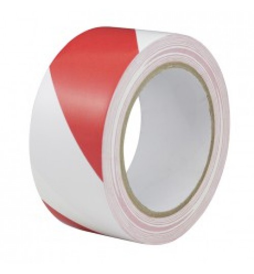 Red & White Hazard Warning Tape 055775